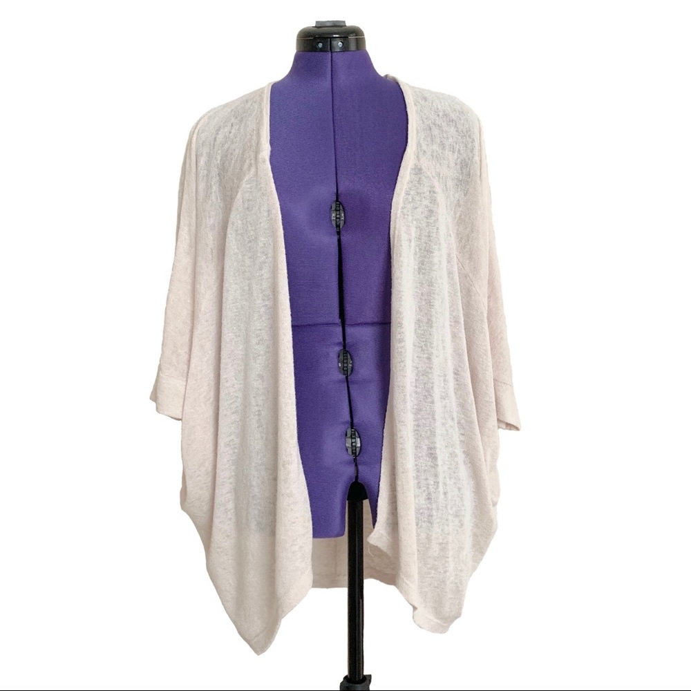 Oversized batwing shrug